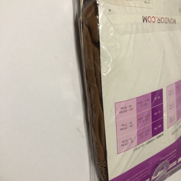 Mondor 324 Professional Fishnet Dance Tights SM-PM L3 Light Torst Pantyhose X 2 - Picture 6 of 8